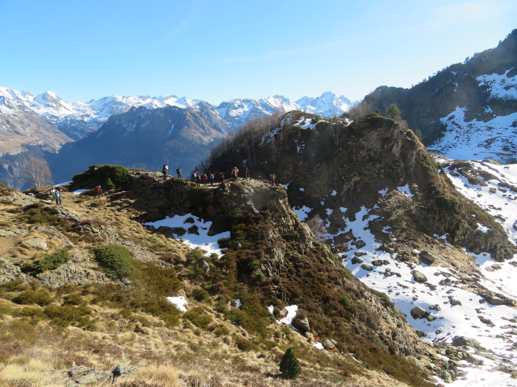 Lac d'Er dimanche 4 février 2024 