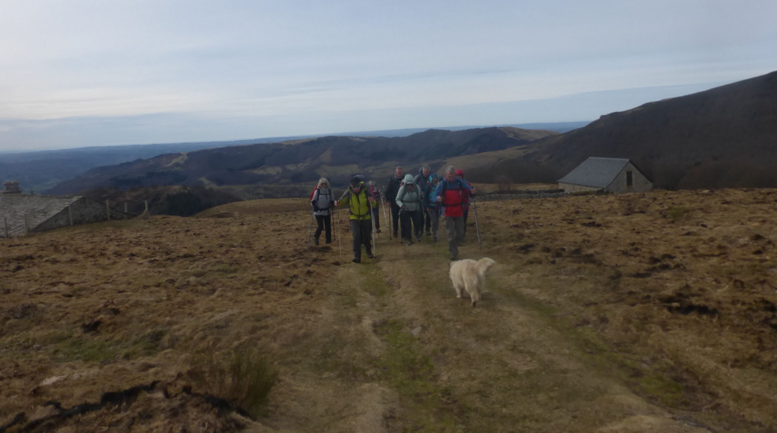 Séjour en Auvergne Puy de la poche mercredi 21 février