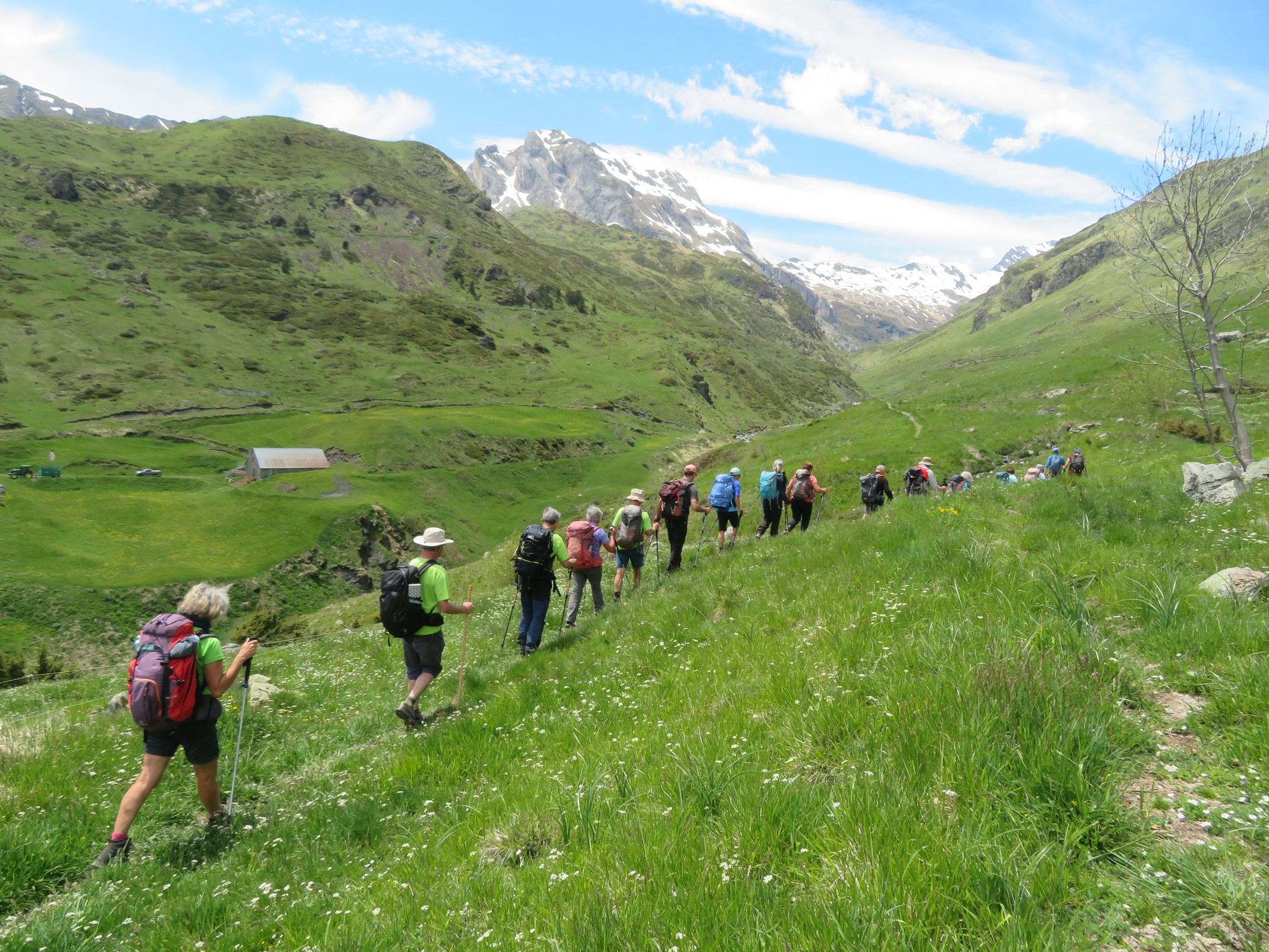Traversée Bué à Gavarnie par Saugué samedi 25 mai