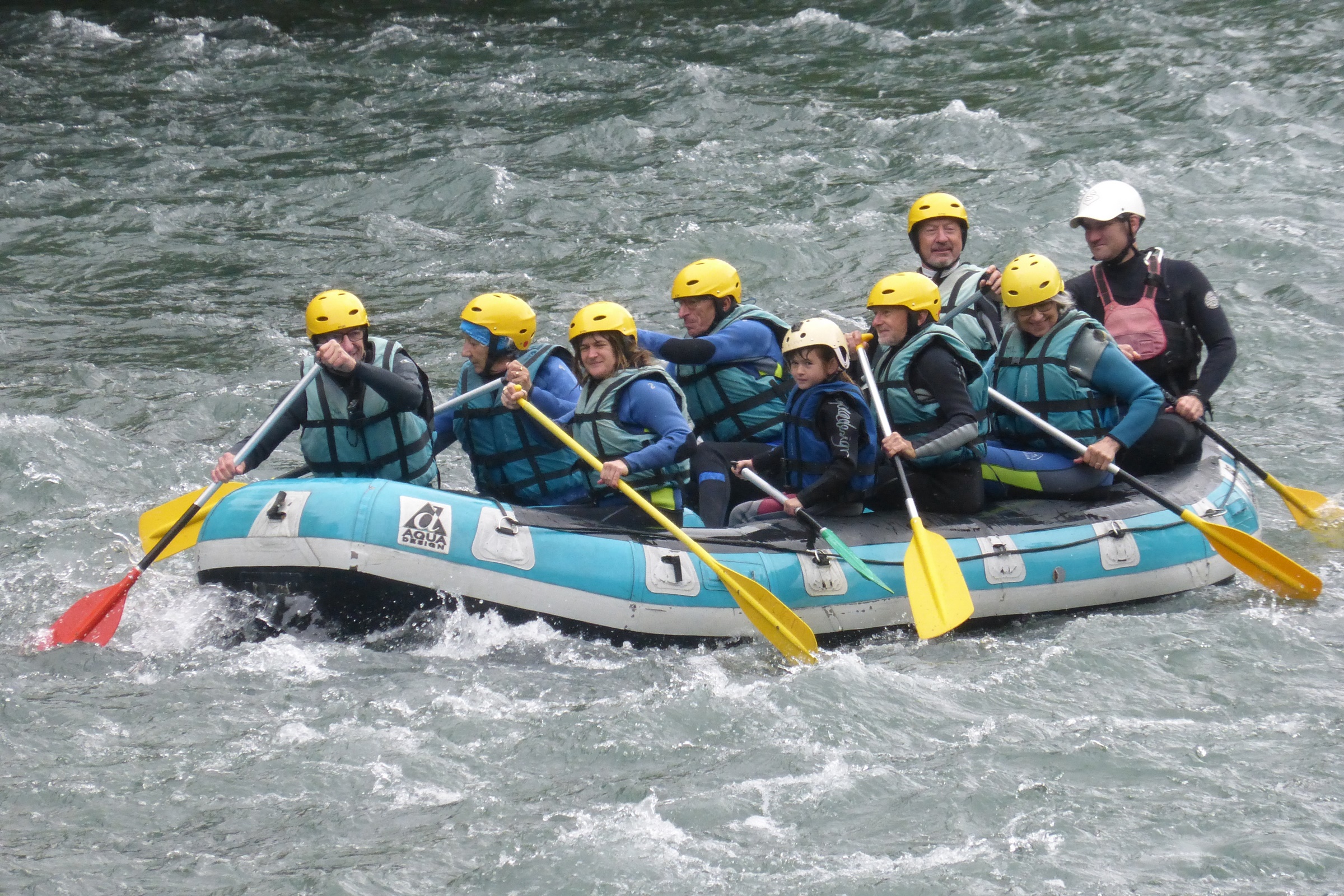 Sortie rafting samedi 15 juin  2024