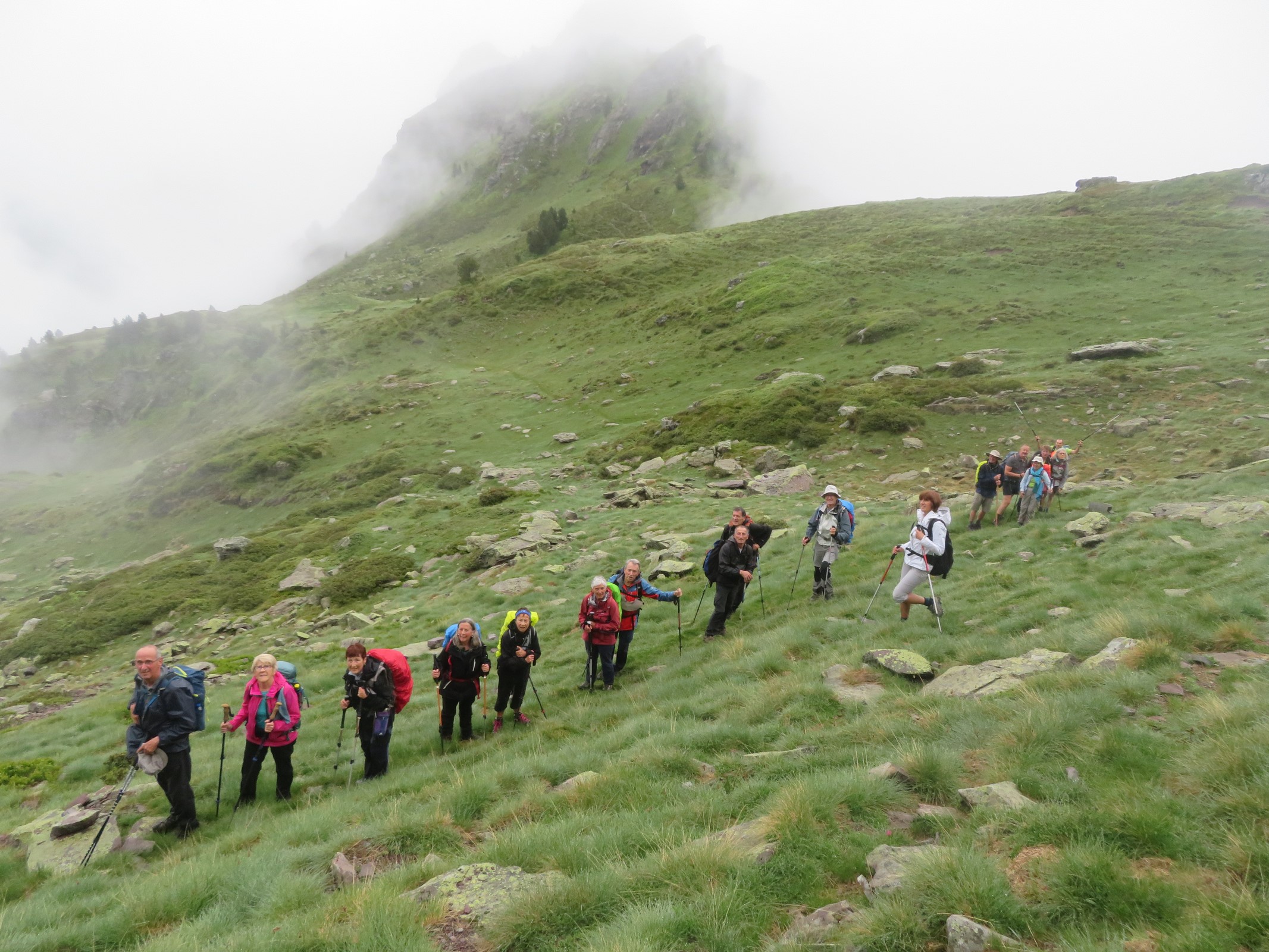 Pic d'Ayous en circuit par le vallon d'Aas (2288m) dimanche 23 juin