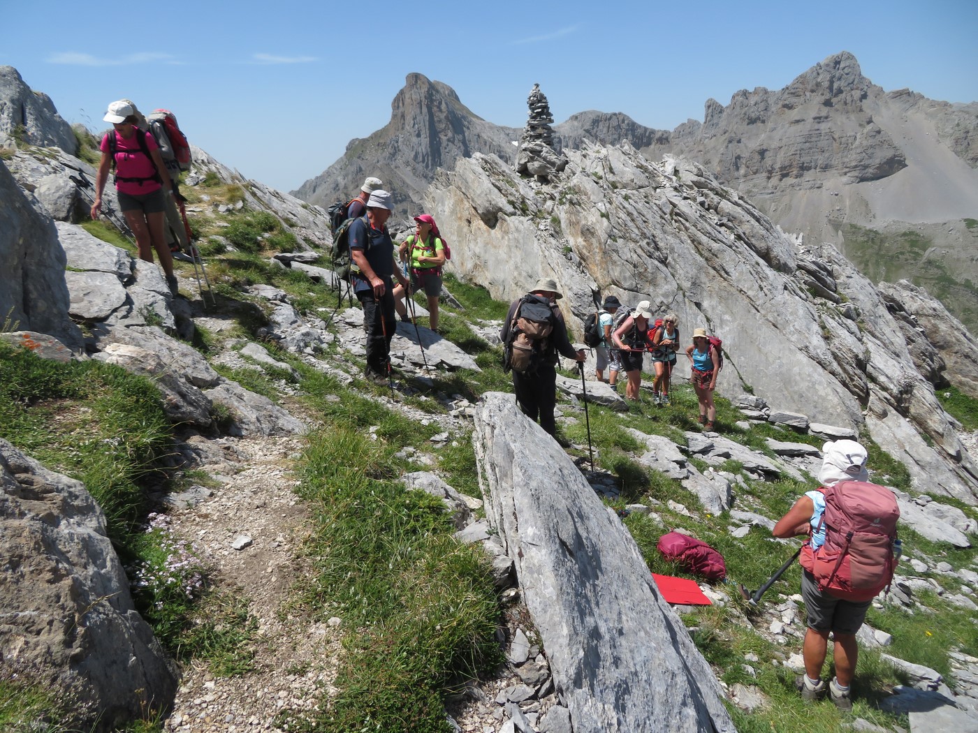 Dec de Lhurs (2176m) dimanche 28 juillet