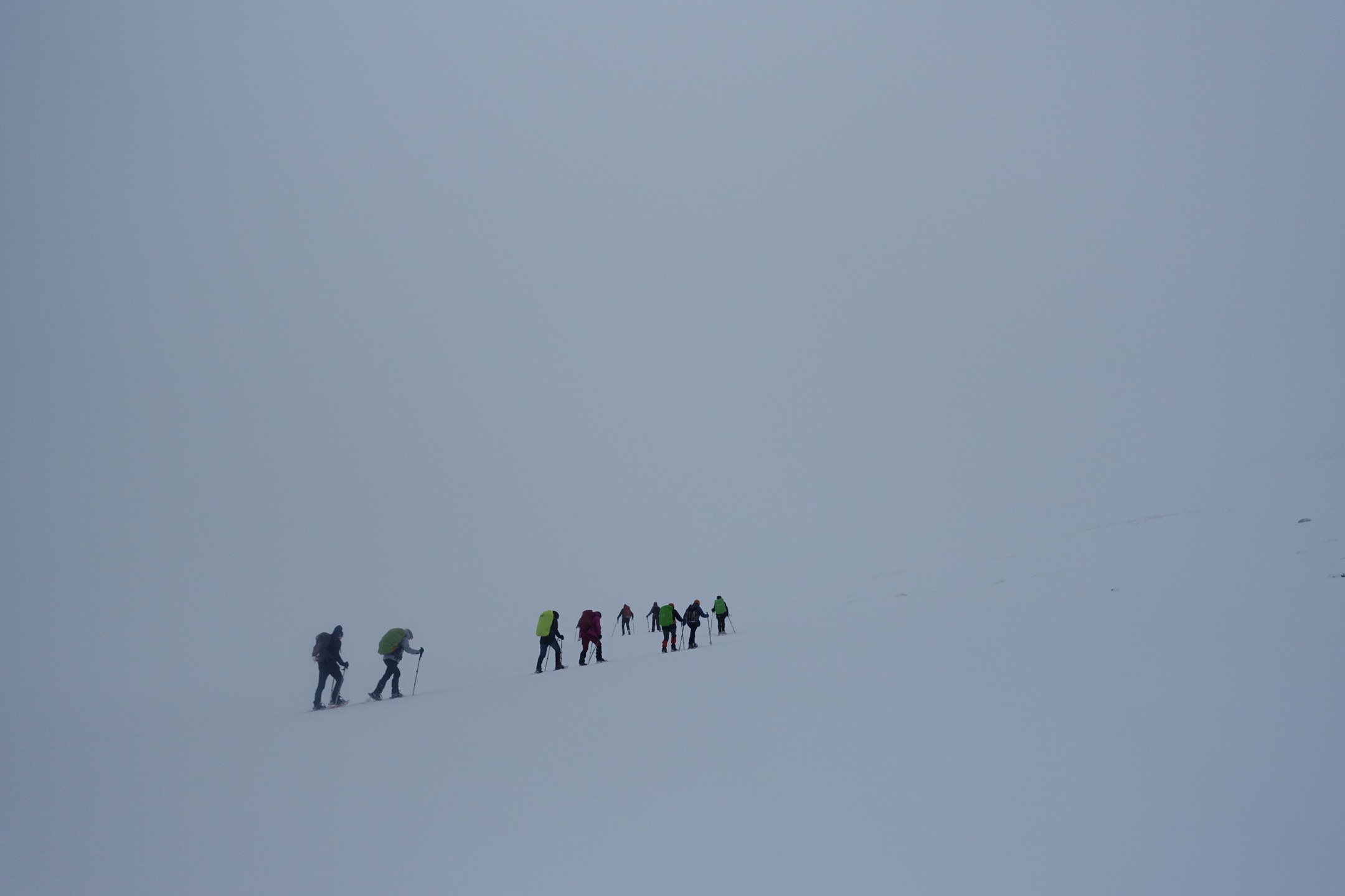 Vers le col de l'Iou et Sallent de Gállego dimanche 02 mars 