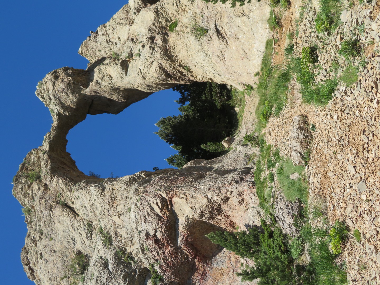 Arche de Sarronal 1850 m dimanche 14 juin 